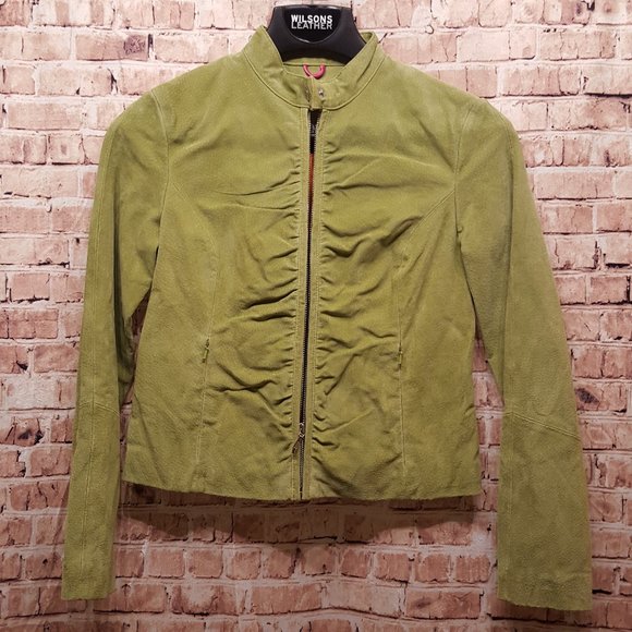 Wilson's Leather Maxima Leather Jacket Small 🆕 WITH TAGS - Picture 1 of 15